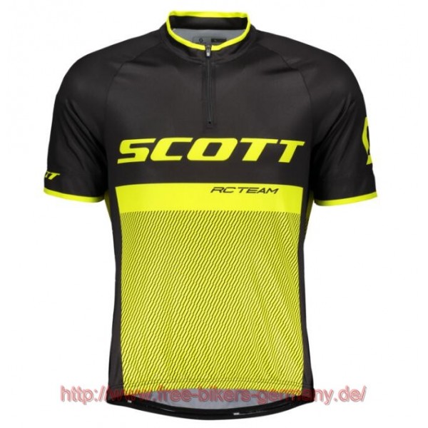 2018 Scott RC TEAM 20 sulphur gelb Fahrradbekleidung Radtrikot Satz Kurzarm