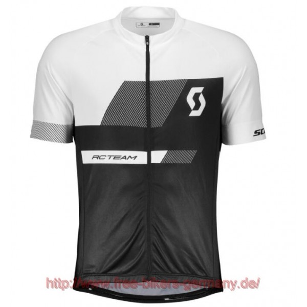 2018 Scott RC TEAM 10 Weiß Fahrradbekleidung Radtrikot Satz Kurzarm