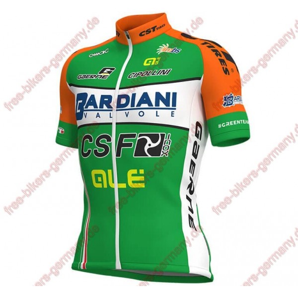 Radsport BARDIANI CSF 2018 Trikot Kurzarm