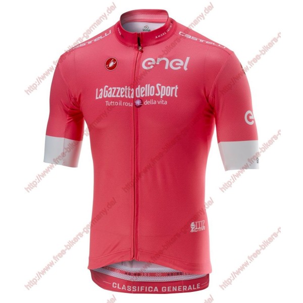 Radsport Giro d'Italia 2018 Rosa Trikot Kurzarm