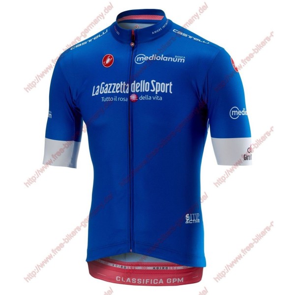 Radsport Giro d'Italia 2018 Azur Trikot Kurzarm