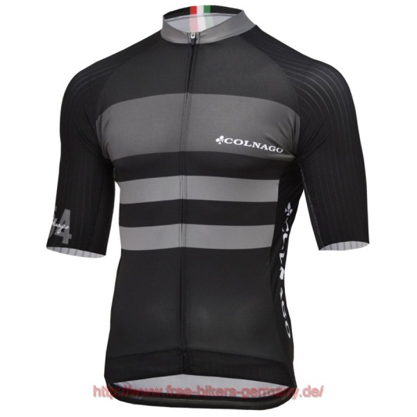 COLNAGO SPEED RACE schwarz Fahrradbekleidung Radtrikot Satz Kurzarm