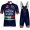 Radsport Nippo-Vini Fantini-Europa Ovini 2018 Radbekleidung Satz Trikot Kurzarm+Trägerhosen Set