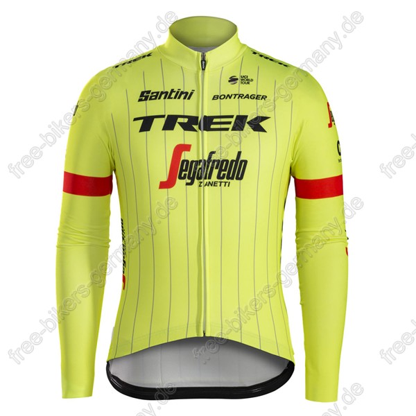 Profiteam 2018 TREK SEGAFREDO Pro gelb Trikot Langarm