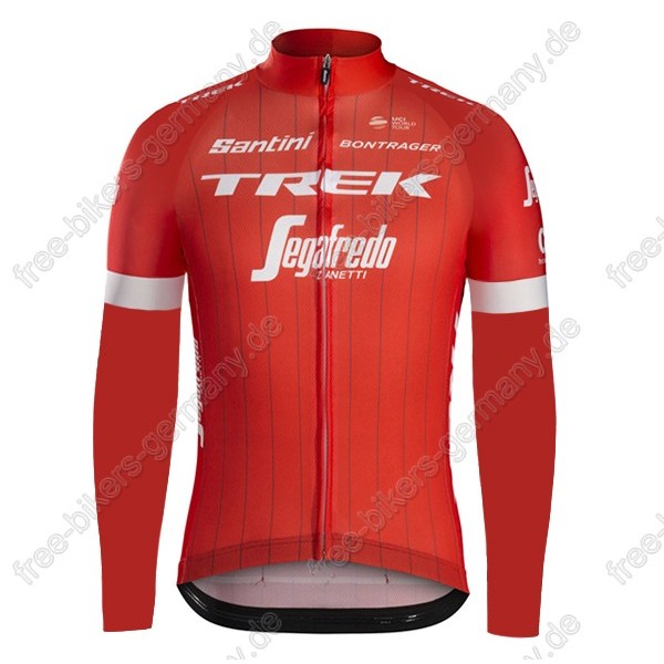 Profiteam 2018 TREK SEGAFREDO Pro rot Trikot Langarm