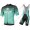 Profiteam 2018 Bianchi Milano Conca Blau Radbekleidung Satz Trikot Kurzarm+Trägerhosen Sets 23452UC