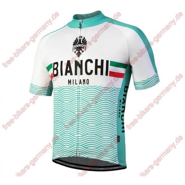 Profiteam 2018 Bianchi Milano Attone Weiß Trikot Kurzarm 54852SO