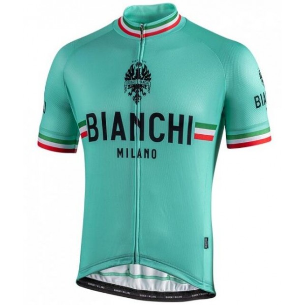 Fahrradbekleidung Radsport 2020 BIANCHI MILANO Isalle Trikot Kurzarm Outlet Grün