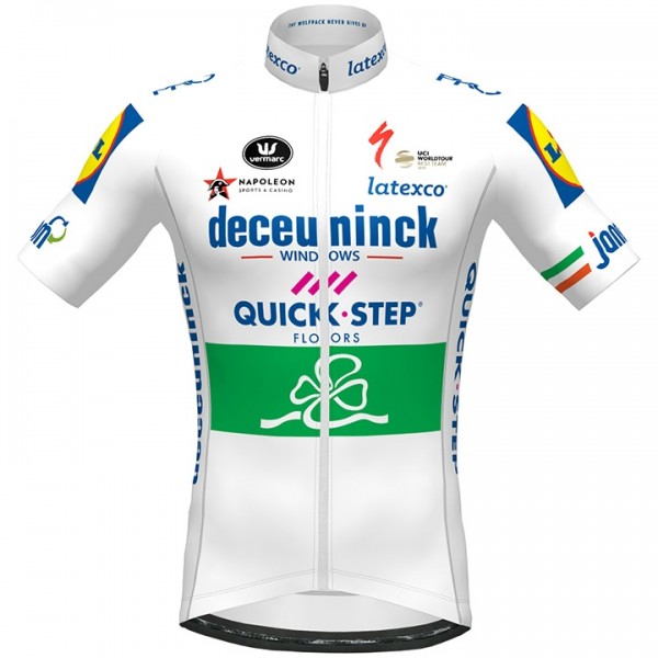 Fahrradbekleidung Radsport 2020 DECEUNINCK QUICK-STEP Irish Champion Trikot Kurzarm Outlet