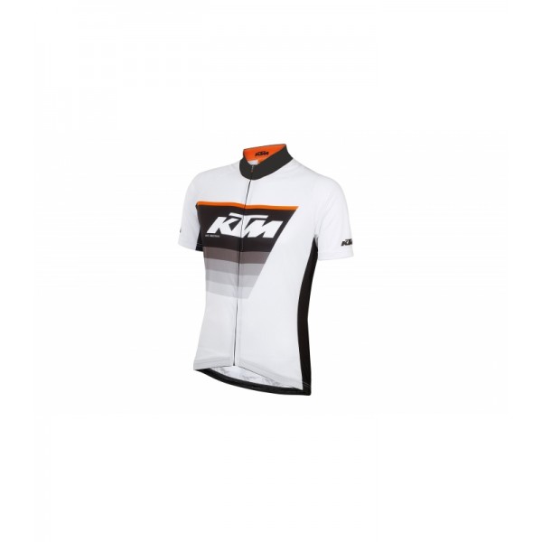 Fahrradbekleidung Radsport 2020 KTM FACTORY LINE schwarz/Weiß/orange Trikot Kurzarm Outlet