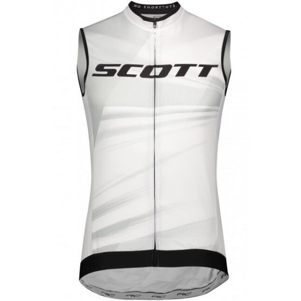 Fahrradbekleidung Radsport 2020 SCOTT RC Pro maglia senza maniche Weiß