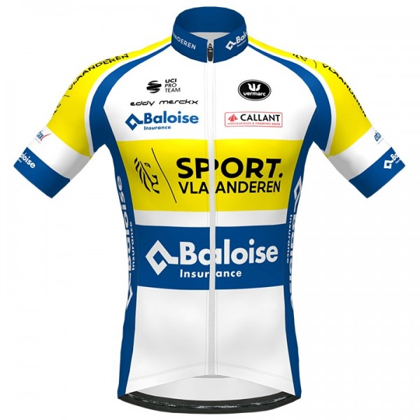 Fahrradbekleidung Radsport 2020 Sport Vlaanderen-Baloise Vermarc Trikot Kurzarm Outlet