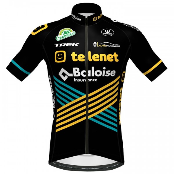 Fahrradbekleidung Radsport 2020 Telenet Baloise Lions Vermarc Trikot Kurzarm Outlet