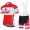 Fahrradbekleidung Radsport 2020 Duvel Beer Radbekleidung Satz Trikot Kurzarm+Trägerhosen Set Outlet rot J8BU4