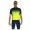 Fahrradbekleidung Radsport 2020 PEARL IZUMI Select LTD Radbekleidung Satz Trikot Kurzarm+Trägerhosen Set Outlet Gelb Blau UV