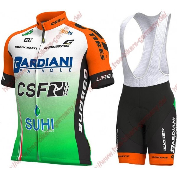 Profiteams 2019 Bardiani Csf Radbekleidung Satz Trikot Kurzarm+Trägerhosen Set Outlet