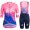 Profiteams EF Education First PRO TEAM AERO 2019 Damen Radbekleidung Satz Trikot Kurzarm+Trägerhosen Set Outlet