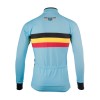 BELGIEN 2022 Radtrikot langarm-Radsport-National-Team