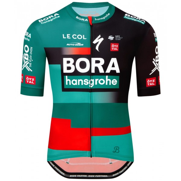 BORA-hansgrohe 2023 Radtrikot kurzarm-Radsport-Profi-Team