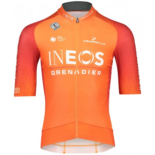 INEOS GRENADIERS 2022 training edition EPIC RACE Radtrikot kurzarm(langer RV)-Radsport-Profi-Team