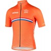 NIEDERLANDE 2022 Radtrikot kurzarm(langer RV)-Radsport-National-Team