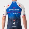 Quick Step-Alpha Vinyl 2022 Competizione Radtrikot kurzarm-Radsport-Profi-Team