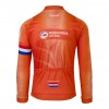 Bekleidung Herren Hollandisch Nationalen Agu langarmtrikot 2024