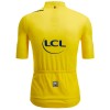Bekleidung Herren Gelbes Trikot Tour de France 2024 Fan Linie