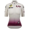 Bekleidung Damen Weißes Damen-T-Shirt Tour de France 2024