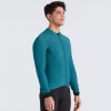 Bekleidung Herren Specialized SL Expert Thermal langarm trikot-Grun