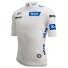 Bekleidung Herren Santini Weiß Tour de France 2025 Fan Linie trikot