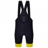 Bekleidung Herren Santini Gelb Tour de France tragerhose 2025