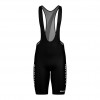 Bekleidung Herren Santini Squadra Corse 2025 tragerhose-Schwarz