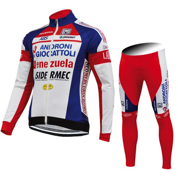 2015 ANDRONI GIOCATTOLI Fahrradbekleidung Radtrikot Satz Langarm und Lange Fahrradhose UMRN992