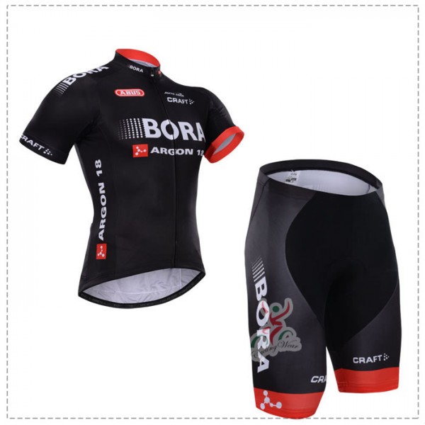 2015 Bora Argon 18 Radbekleidung Radtrikot Kurzarm und Fahrradhosen Kurz TKRI311