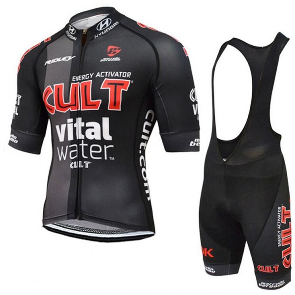 2015 CULT Fahrradbekleidung Satz Fahrradtrikot Kurzarm Trikot und Kurz Trägerhose CWDK842