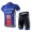 2015 Garmin Cannondale Radbekleidung Radtrikot Kurzarm und Fahrradhosen Kurz Blau HEOZ315