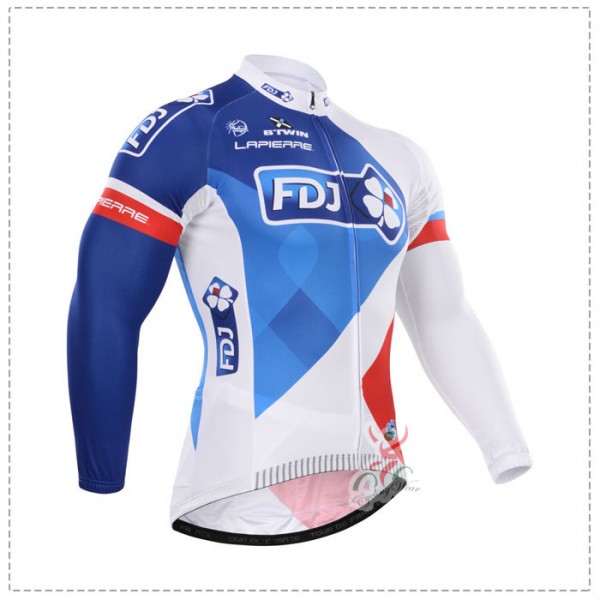 2015 FDJ Fahrradtrikot Langarm DJZB463