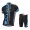 2015 Giant blau schwarz Radbekleidung Radtrikot Kurzarm und Fahrradhosen Kurz MHCO401
