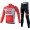 2015 Lotto Soudal Fahrradbekleidung Radtrikot Satz Langarm und Lange Fahrradhose LIVN500