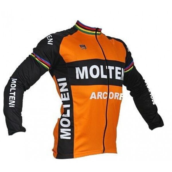 2015 MOLTENI RETRO Long Fahrradtrikot Langarm XFEK249