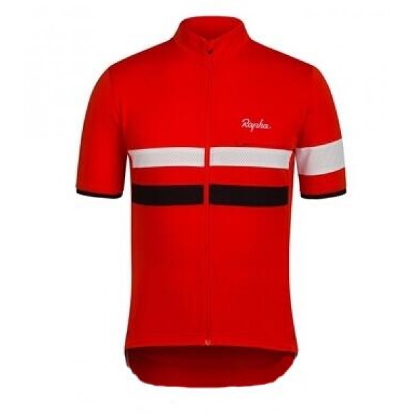 2015 Rapha Rote Radtrikot Kurzarm BAQU827