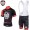 2015 Rock Racing Fahrradbekleidung Satz Fahrradtrikot Kurzarm Trikot und Kurz Trägerhose rot MLXS125