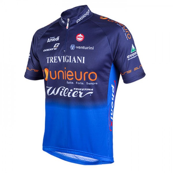 TREVIGIANI UNIEURO 2015 Radtrikot Kurzarm DNIO278