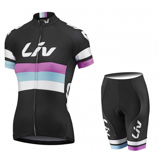 2015 Damen LIV Radbekleidung Radtrikot Kurzarm und Fahrradhosen Kurz CWJI237