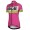 2015 ALE Damen rose Radtrikot Kurzarm KMUP796