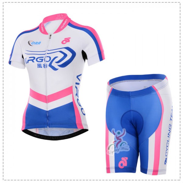 2015 Wind Damen Radbekleidung Radtrikot Kurzarm und Fahrradhosen Kurz VWZF644