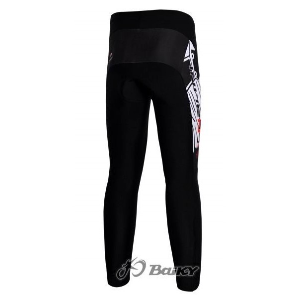 Nalini Pro Team Lang Radhose Weiß Schwarz ZYWH945