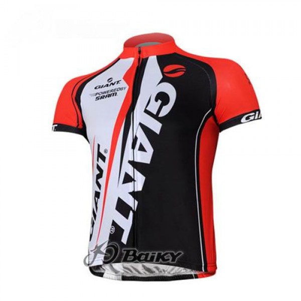 Giant Sram Pro Team Radtrikot Kurzarm Rot Weiß Schwarz BEWZ506