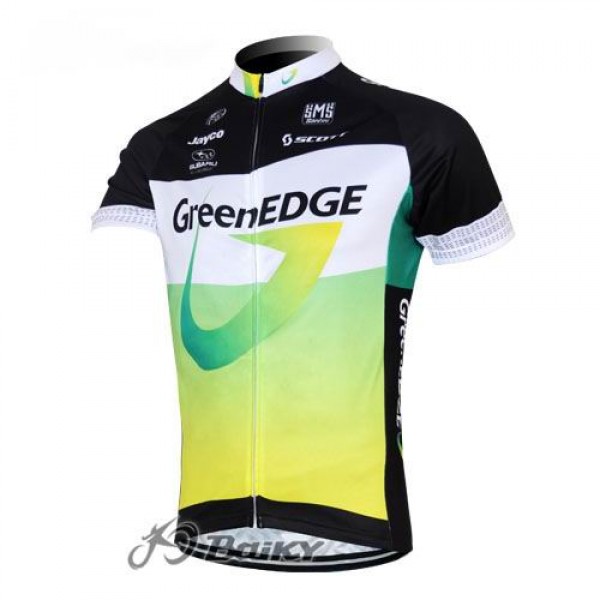 2012 Green Edge Radtrikot Kurzarm Grün EEYW615